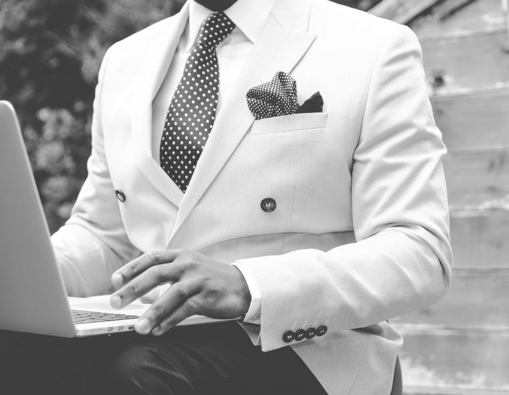 Suit Work Person Man Dapper Male Business